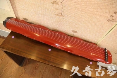 苗栗县●久音古琴  ●典藏系列 20230605 [红洒金蕉叶]（升级必选）